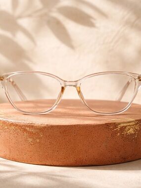 NIB Umizato Unisex EIKO Computer Blue Light Blocking Glasses Jasmine Crystal